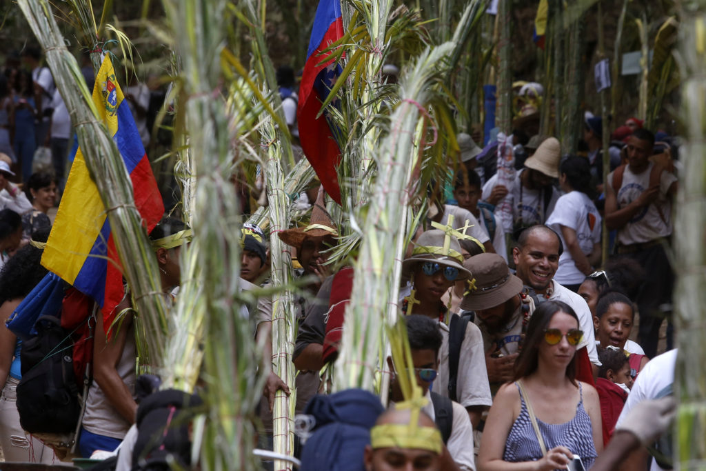 Venezolanos renuevan esperanza en el inicio de la Semana Santa